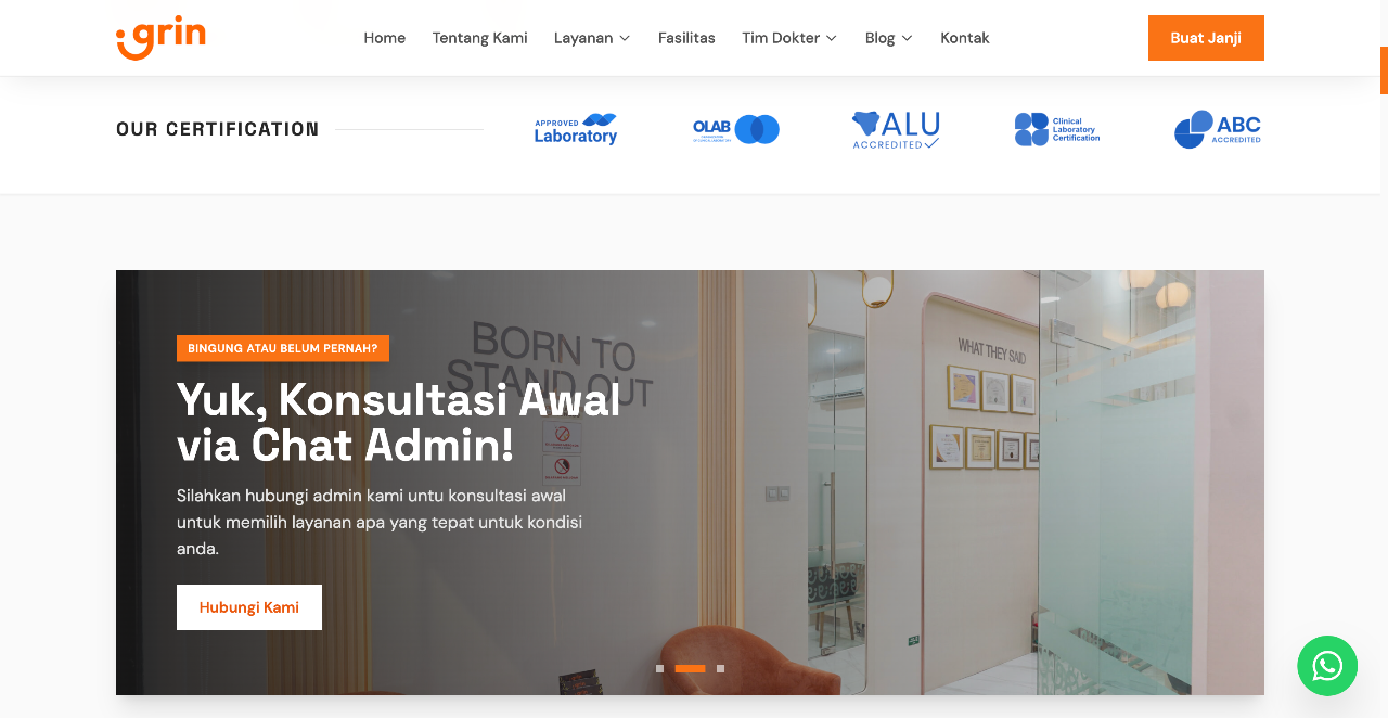 Klinik Gigi Tersertifikasi di Bekasi: Standar Internasional Terbaik